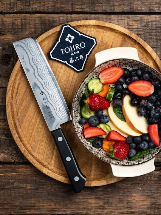 Tojiro Cuțit Nakiri din Oțel Damasc 16.5cm