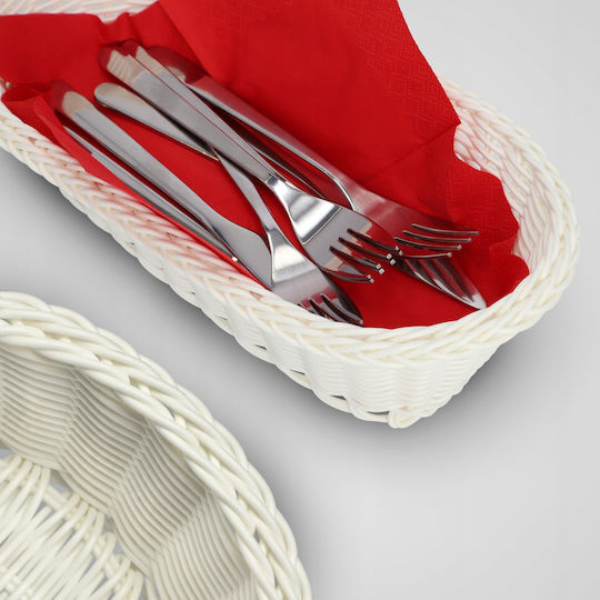 Kadax Bread Basket Wicker Beige