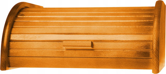 Kadax Bread Box with Lid Wooden Beige