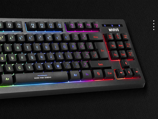Marvo CM310 3in1 Σετ Gaming Πληκτρολόγιο με RGB φωτισμό & Ποντίκι (Αγγλικό US)