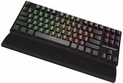 Zeroground KB-3100G Tonado Mini Gaming Μηχανικό Πληκτρολόγιο Tenkeyless με Outemu Red διακόπτες και RGB φωτισμό (Αγγλικό US)