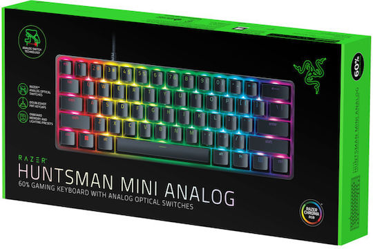 Razer Huntsman Mini Gaming Mechanical Keyboard 60% with RGB lighting (English US)