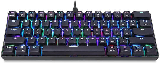 Motospeed CK61 Gaming Mechanische Tastatur 60% mit Outemu Blau Schaltern und RGB-Beleuchtung (Englisch US)