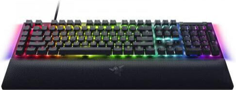 Razer BlackWidow V4 X Gaming Mechanical Keyboard with Razer Green switches and RGB lighting (English US)