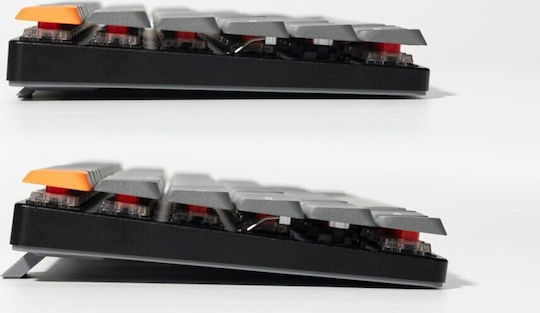 Keychron K1 Max K1M-H1 Tastatură Mecanică De Gaming Fără Fir Tenkeyless Cu Comutatoare Gateron Low Profile Red Și Iluminare RGB Engleză SUA