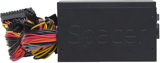 Spacer TP500 500W Schwarz Computer-Netzteil Voll verkabelt
