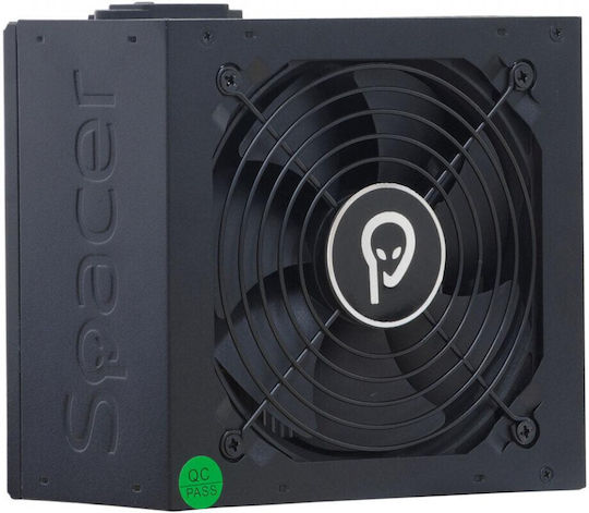 Spacer TP500 500W Schwarz Computer-Netzteil Voll verkabelt