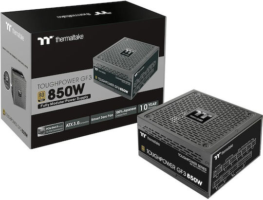 Thermaltake ToughPower GF3 850W Black Computer Power Supply Full Modular 80 Plus Gold