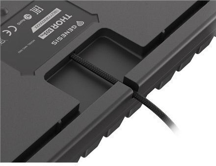 Genesis Thor 303 Gaming Μηχανικό Πληκτρολόγιο Tenkeyless με Outemu Red διακόπτες και RGB φωτισμό (Αγγλικό US)