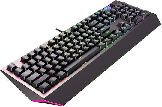 Havit KB872L Gaming Μηχανικό Πληκτρολόγιο με RGB φωτισμό (Αγγλικό US)