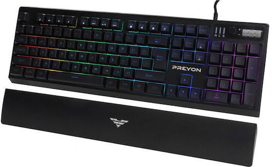 Preyon Long Claw Alpha Gaming Keyboard with RGB lighting (English US)