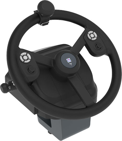Hori Farming Vehicle Control System Lenkrad mit Gangschaltung und Pedalen für PC mit 900° Drehung