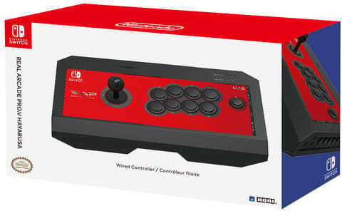 Hori Real Arcade Pro V Hayabusa for Nintendo Switch Joystick Cu fir Compatibil cu Comutator