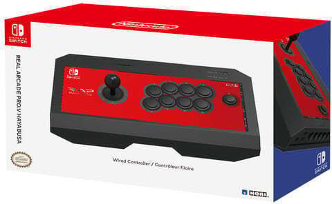 Hori Real Arcade Pro V Hayabusa for Nintendo Switch Joystick Cu fir Compatibil cu Comutator