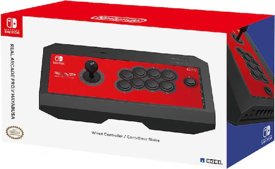 Hori Real Arcade Pro V Hayabusa for Nintendo Switch Joystick Cu fir Compatibil cu Comutator