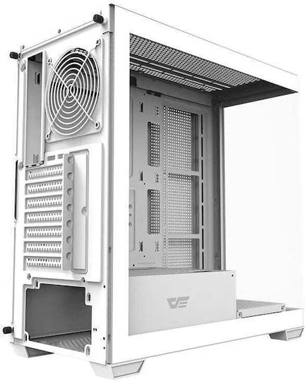 Darkflash DS900 Gaming Midi Tower Computer Case with Side Window White