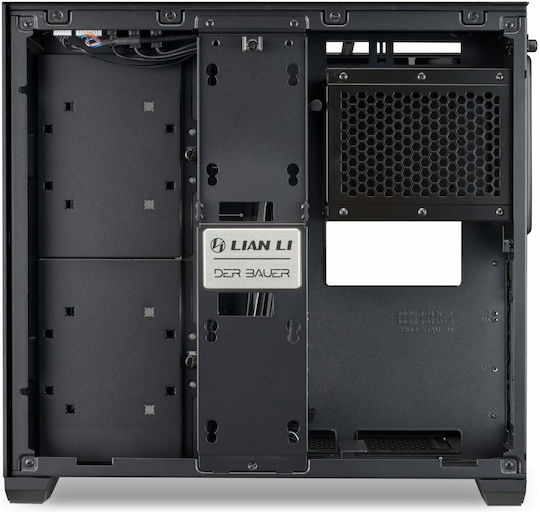 Lian Li O11 Air Mini Gaming Midi-Turm Computergehäuse mit Seitenfenster Schwarz