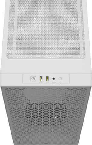 Corsair 3000D Airflow TG Gaming Midi Tower Computer Case with Side Window White