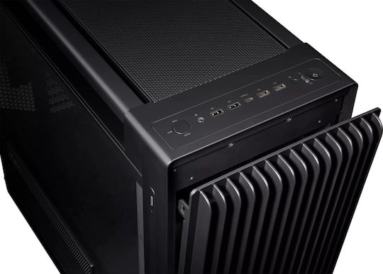 Asus ProArt PA602 Gaming Midi Tower Computer Case with Side Window Black