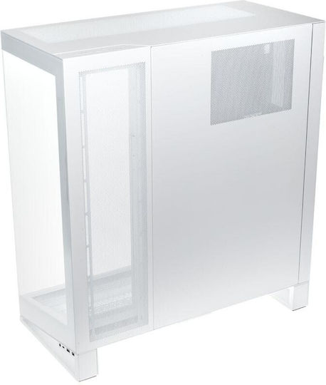 Phanteks NV7 Gaming Full Tower Computer Case with Side Window and RGB Lighting White