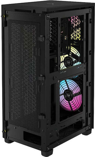 Corsair 2000D RGB Airflow ICUE Gaming Mini-Turm Computergehäuse Schwarz
