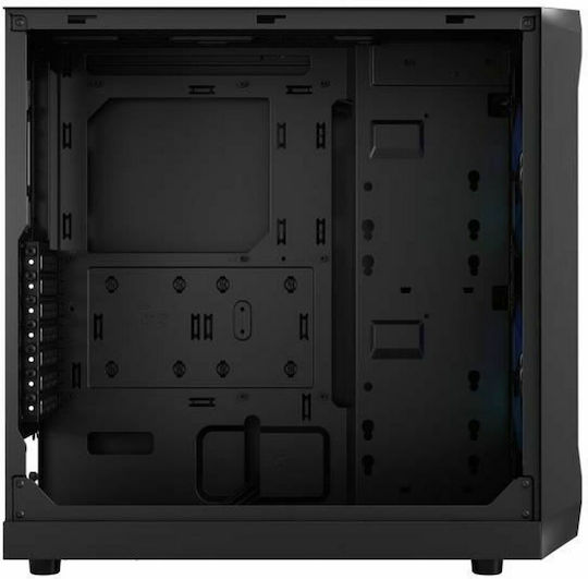 Fractal Design Focus 2 Gaming Midi Tower Κουτί Υπολογιστή με Πλαϊνό Παράθυρο RGB Black