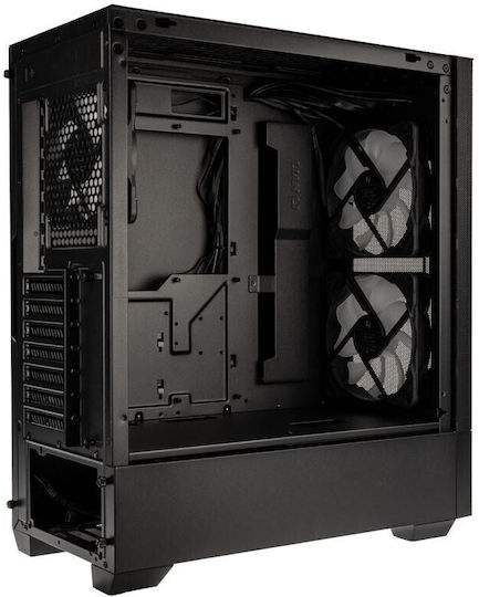 Lian Li Lancool 205 Mesh C Gaming Midi-Turm Computergehäuse mit Seitenfenster Schwarz
