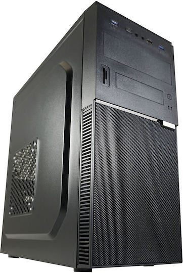 LC-Power 7041B Midi-Turm Computergehäuse Schwarz