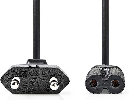 Nedis Euro - Euro Cablu 3m Negru (CEGL11040BK30)