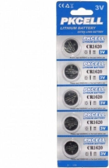 Pkcell Batterie Lithium für Uhren CR1620 3V 1Stück