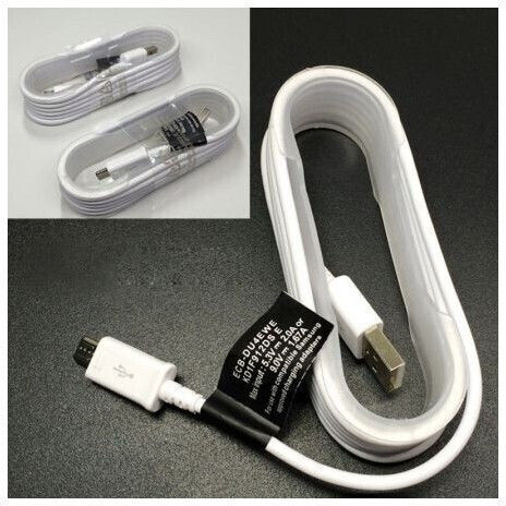 Samsung 1.5m Regular USB 2.0 to micro USB Cable White (ECB-DU4EWE)