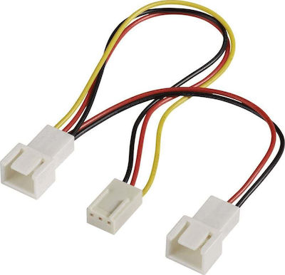 Akasa 3-Pin Fan - 3-Pin Fan Cable Multicolour (AK-FY320)