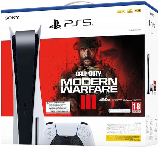 Sony PlayStation 5 825GB Call of Duty: Modern Warfare III (Voucher) (Official Bundle)
