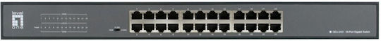 Level One Unmanaged L2 Switch με 24 Θύρες Ethernet