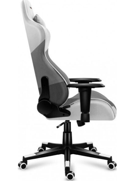 Huzaro Force 6.2 Artificial Leather Gaming Chair with Adjustable Arms Gray