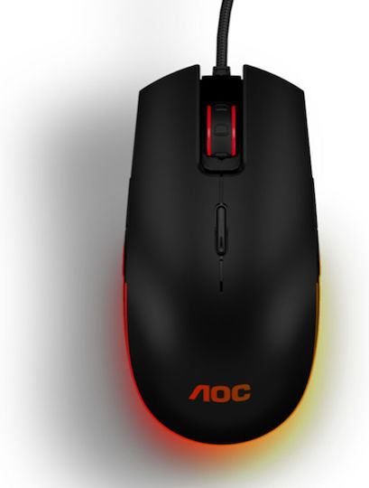 AOC GM500 RGB Gaming Ποντίκι 5000 DPI Μαύρο