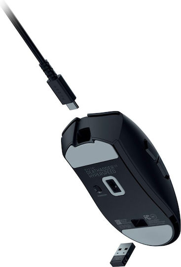 Razer DeathAdder V3 HyperSpeed Ασύρματο Gaming Ποντίκι 26000 DPI Μαύρο