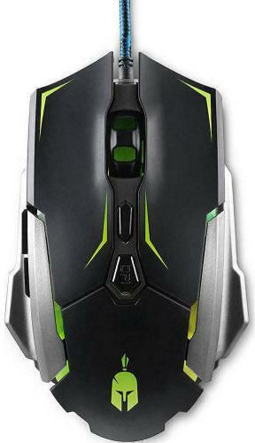Spartan Gear Titan 2 Gaming Gaming Maus 7200 DPI Schwarz