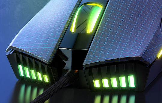 Onikuma CW905 RGB Gaming Mouse 6400 DPI Black