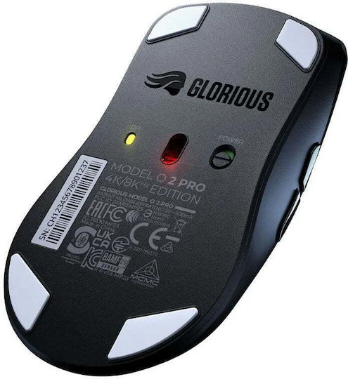 Glorious PC Gaming Race O 2 PRO 4K/8K Edition Безжична Геймърска Мишка 26000 DPI Черен
