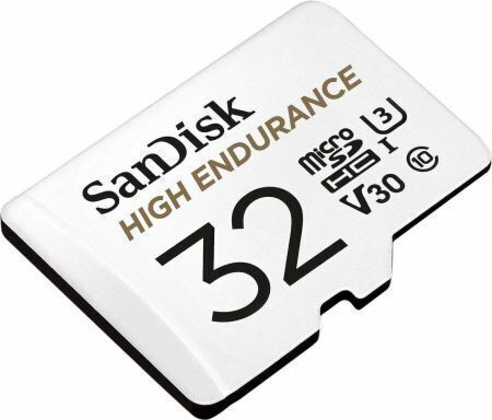 Sandisk High Endurance microSDHC 32GB U3 V30 UHS-I 100MB/s с адаптер
