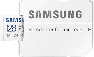 Samsung Evo Plus microSDXC 128GB Class 10 U3 UHS-I with Adapter