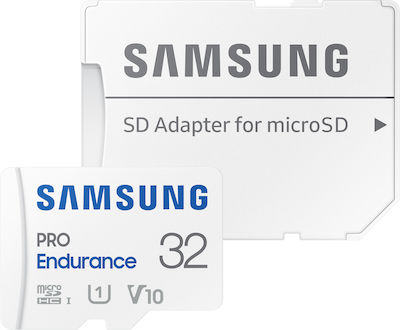 Samsung Pro Endurance (2022) microSDHC 32GB Class 10 U3 V30 UHS-I με αντάπτορα