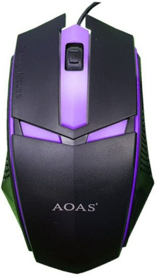 Aoas Aoas V01 RGB Gaming Ποντίκι Μαύρο