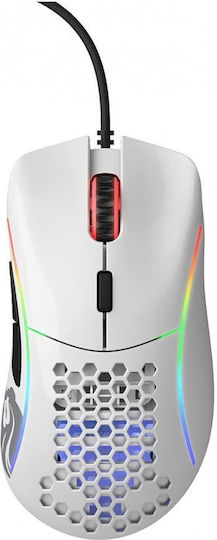 Glorious PC Gaming Race Model D Minus RGB Gaming Mouse 12000 DPI White