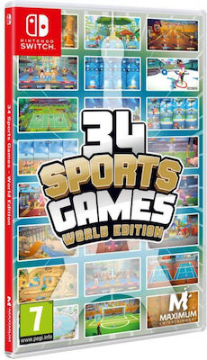 34 Sports Games World Edition Switch Game