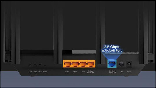 TP-LINK AX72 Pro v1 Ασύρματο Router Wi‑Fi 6 με 5 Θύρες