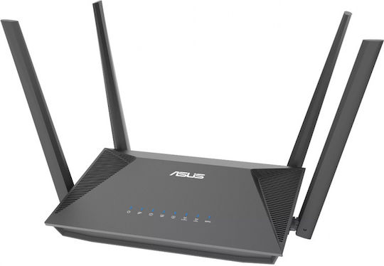 Asus RT-AX52 Ασύρματο Router Wi‑Fi 6 με 3 Θύρες Gigabit