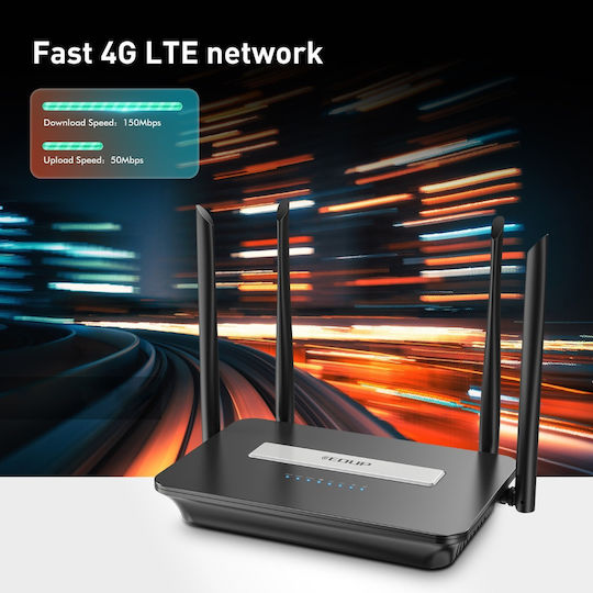 EDUP EP-N7503AC Безжичен 4G с 2 Порта Ethernet