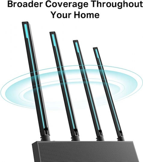TP-LINK Archer C80 v2 Wireless Router Wi‑Fi 5 with 4 Gigabit Ports